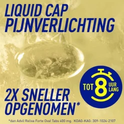 Advil Reliva Forte Liquid-Caps 400 20 capsules