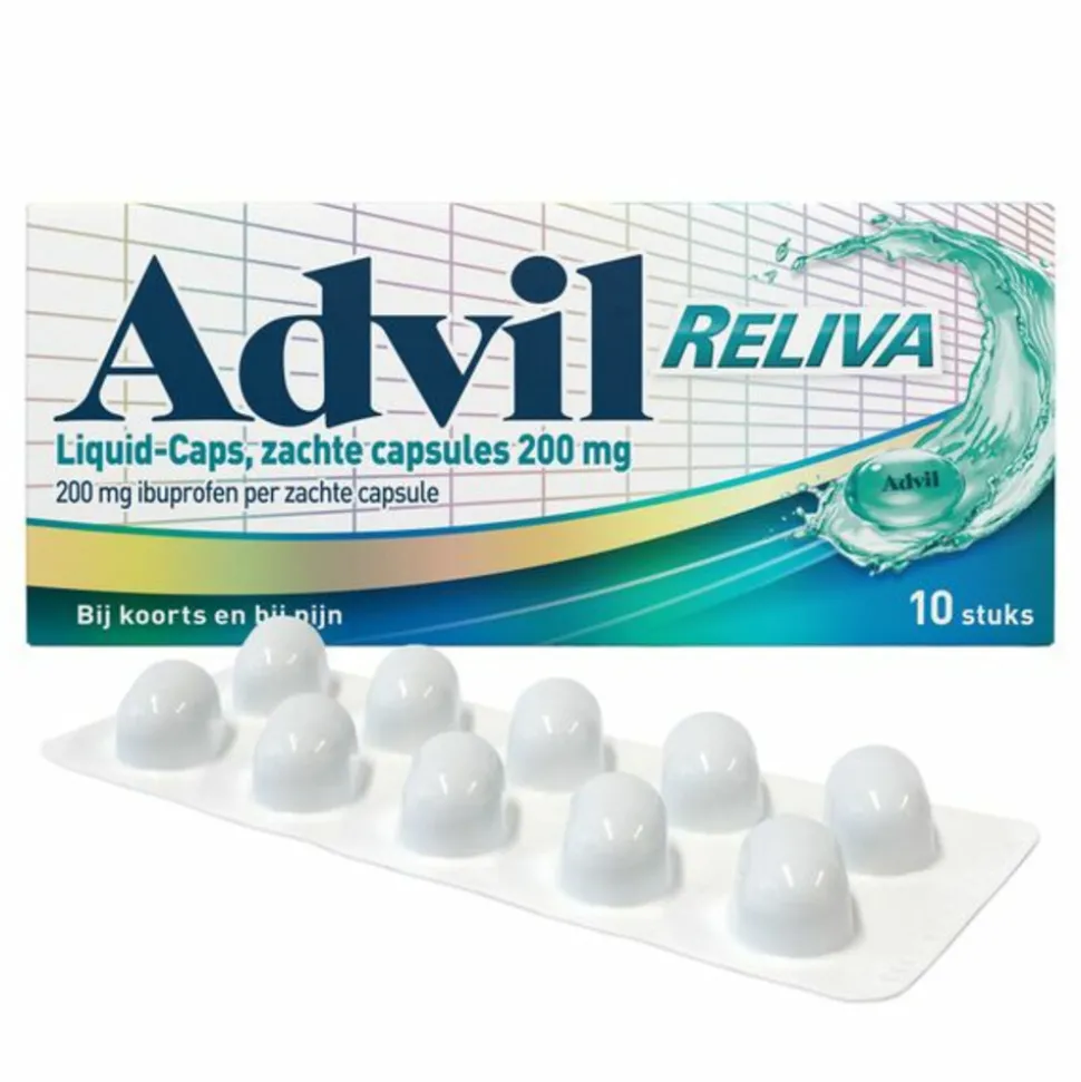 Advil Reliva Liquid-Caps 200 10 capsules