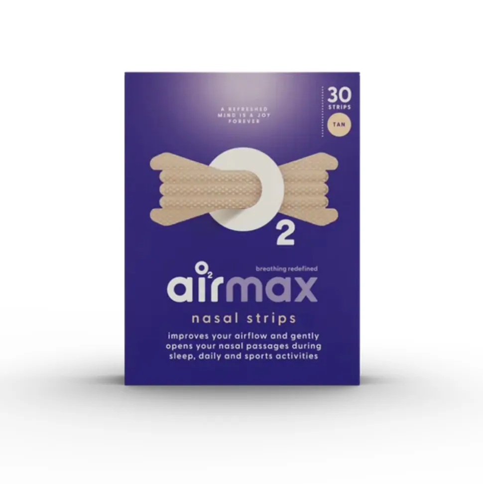 Airmax Neusstrips Tan 30 stuks