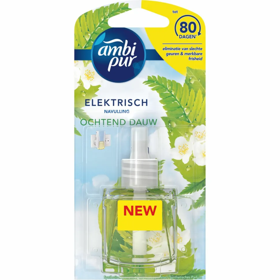 Ambi Pur Elektrische Geurverspreiders Navulling Morning Dew