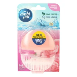 Ambi Pur Toiletblok Starterkit 5in1 Wild Rose & Pink Grapefruit