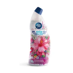Ambi Pur Toiletreiniger Wc Active Gel Hibiscus & Roos 750 ml