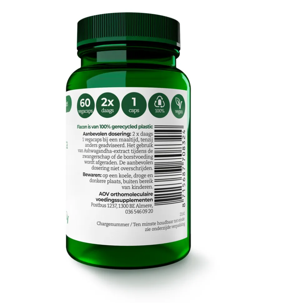 AOV 832 Ashwagandha 300 mg 60 vegacapsules