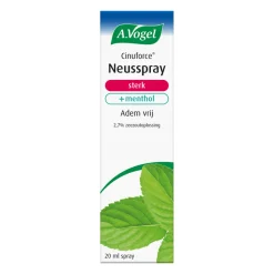 A.Vogel Cinuforce Neusspray Extra Sterk + Menthol 20 ml