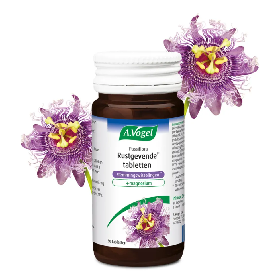 A.Vogel Passiflora Rustgevend bij Stemmingswisselingen 30 tabletten