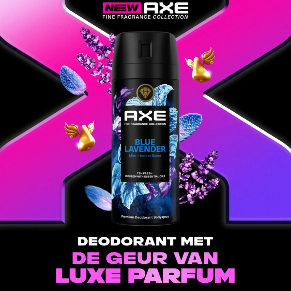 Axe Deodorant Bodyspray Blue Lavender 150 ml