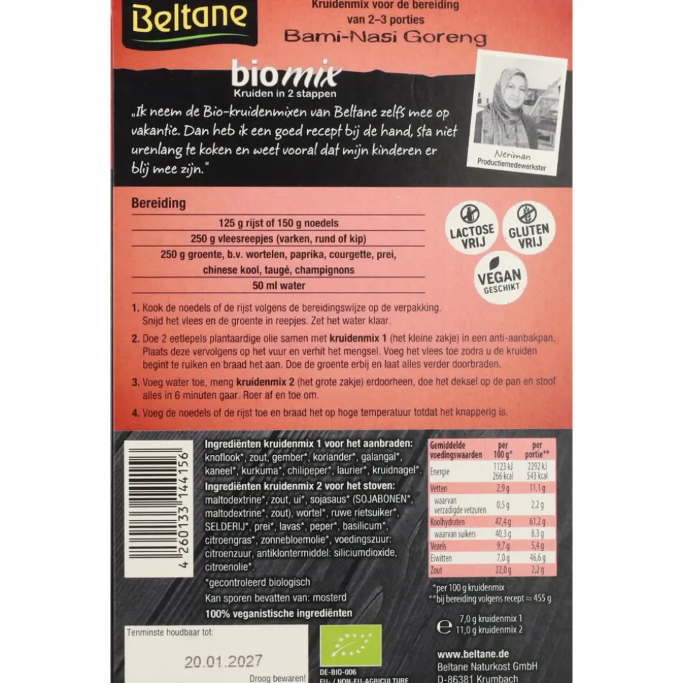 Beltane Bami Nasi Goreng 17 gr