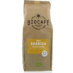 Biocafe Filterkoffie Arabica Bio 500 gr