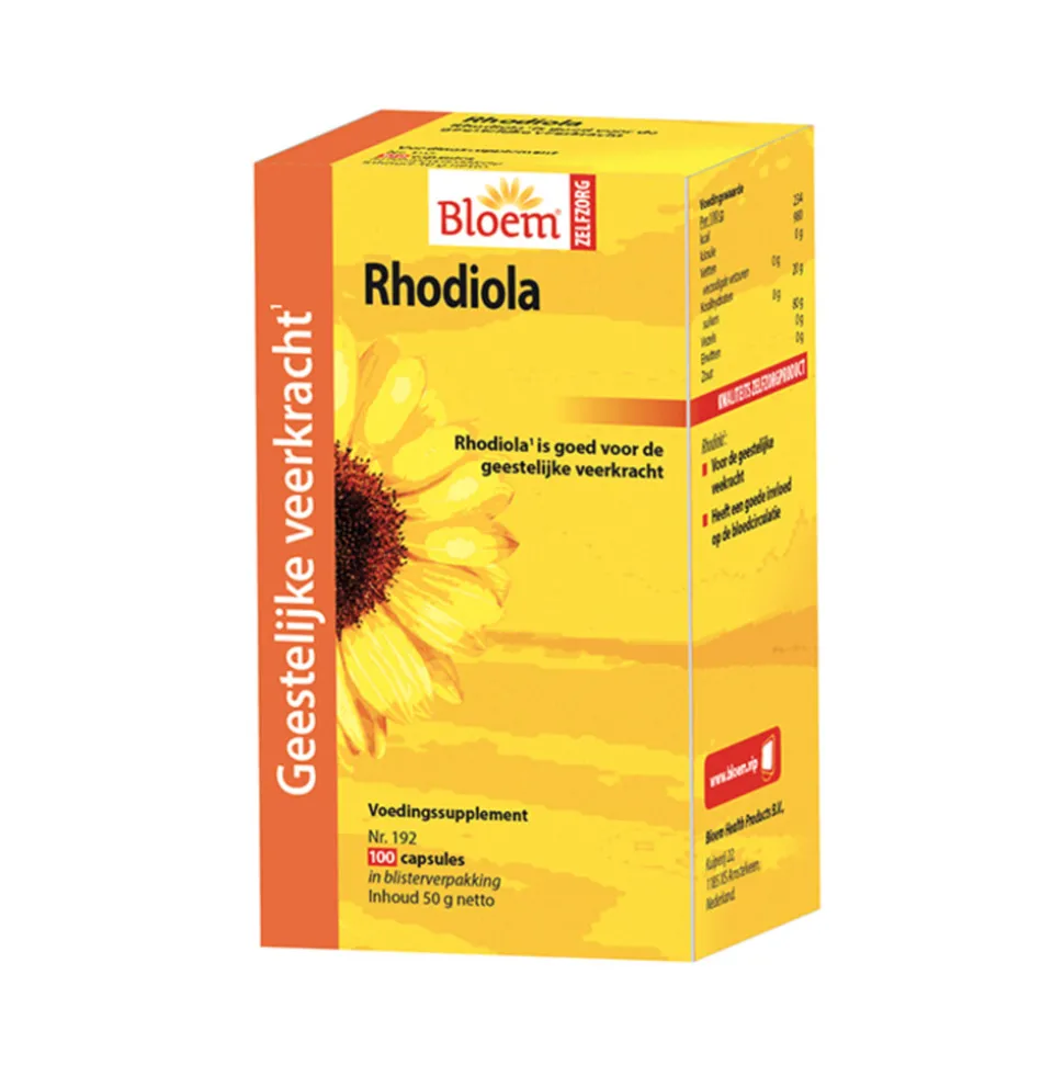 Bloem Rhodiola 100 capsules