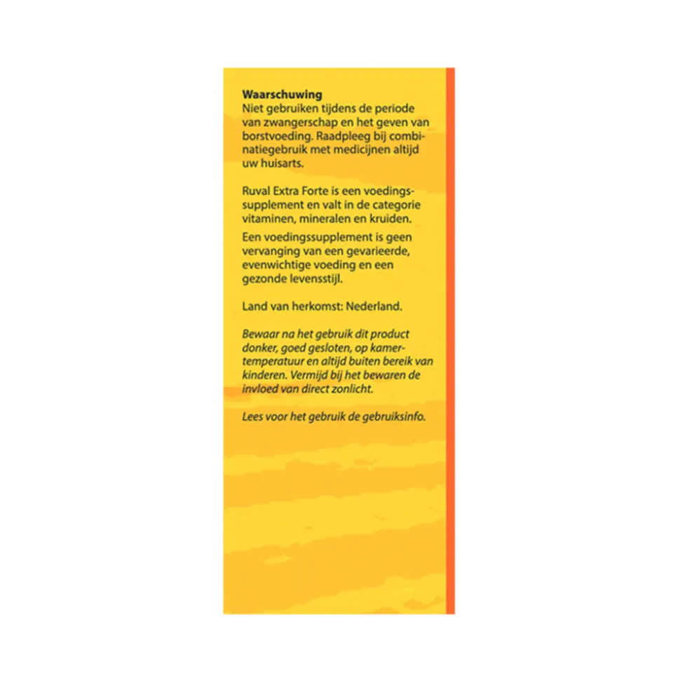Bloem Ruval Zonder St. Janskruid 100 capsules