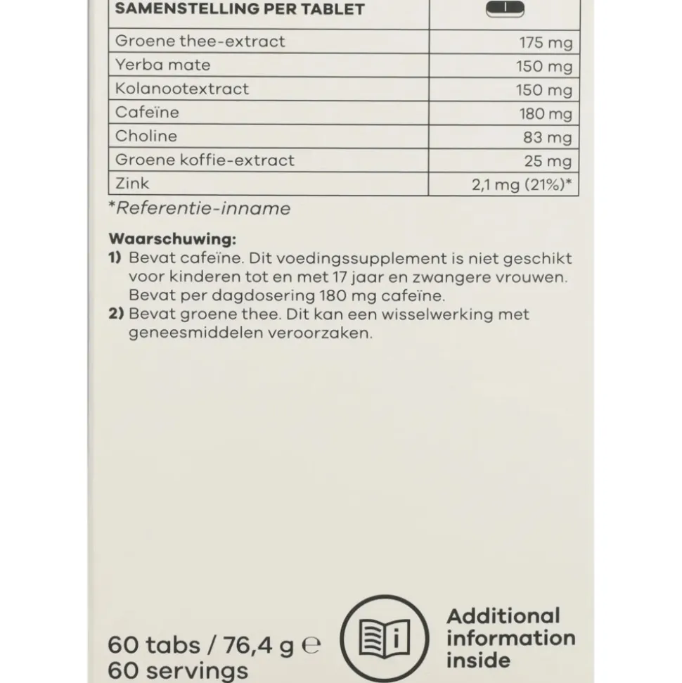 Body & Fit Perfect Burn 60 tabletten