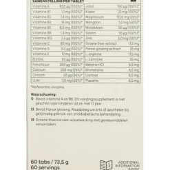 Body & Fit Sports Multi 60 tabletten