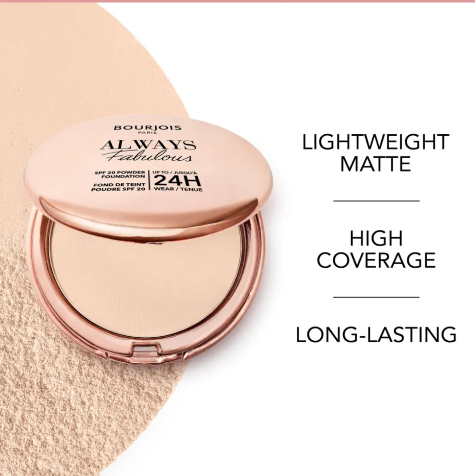 Bourjois Always Fabulous Compact Foundation Vanilla 210 11 gr