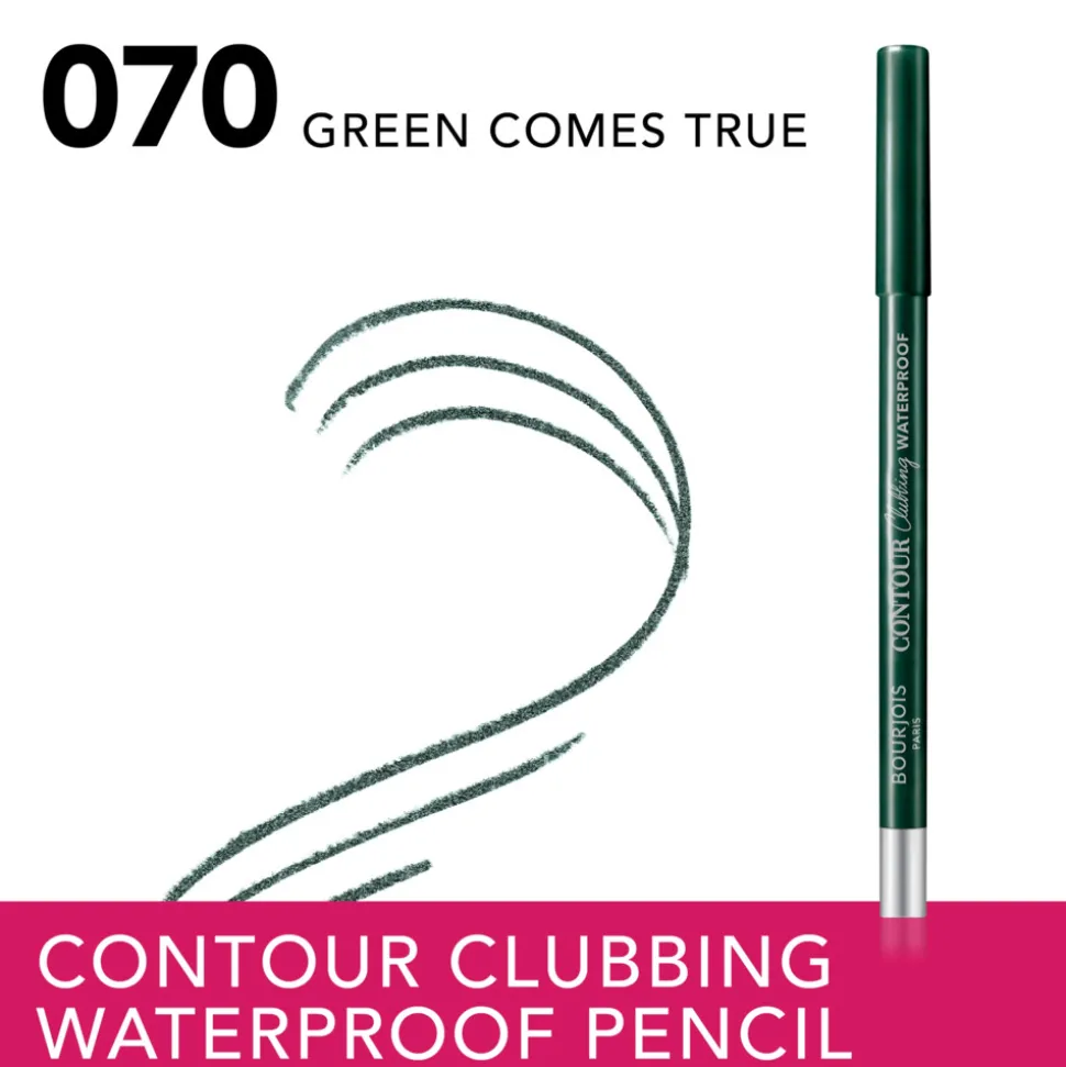 Bourjois Contour Clubbing Waterproof Oogpotlood Green Comes True 70 1.2 gr