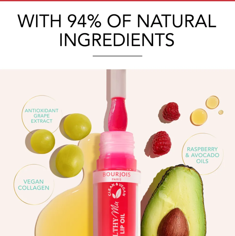 Bourjois Healthy Mix Clean S.O.S Lip Oil 05 Coeur Cacao 4,5 ml