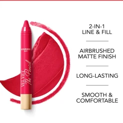 Bourjois Velvet The Pencil Lipstick Framboise Griffée 6 1.8 gr