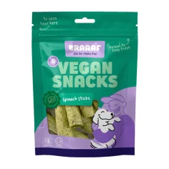 Braaaf Sticks Hondensnack Spinazie 6 cm 80 gr