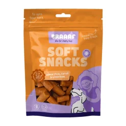 Braaaf Sticks Hondensnack Wortel - Sperzieboon - Zalm 85 gr