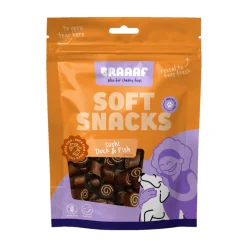 Braaaf Sushi Hondensnack Eend - Vis 85 gr