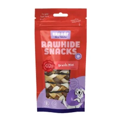 Braaaf Twister Vlecht Hondensnack Klein 12 cm 80 gr