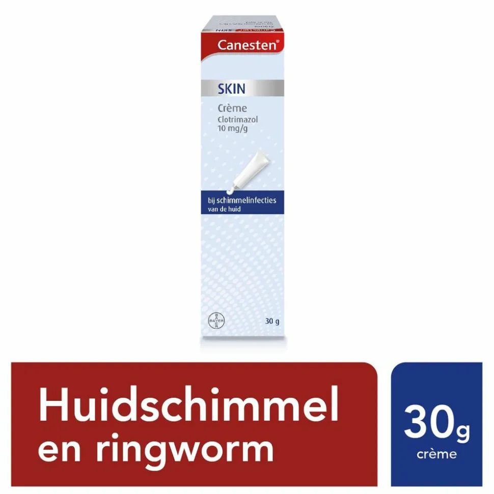 Canesten Skin Crème bij Huidschimmel 30 gr