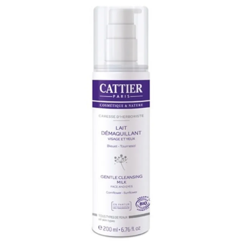 Cattier-Paris Milde Reinigingsmelk Gezicht & Ogen 200 ml