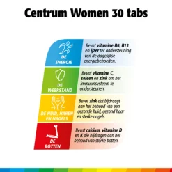 Centrum Women Multivitaminen 30 tabletten