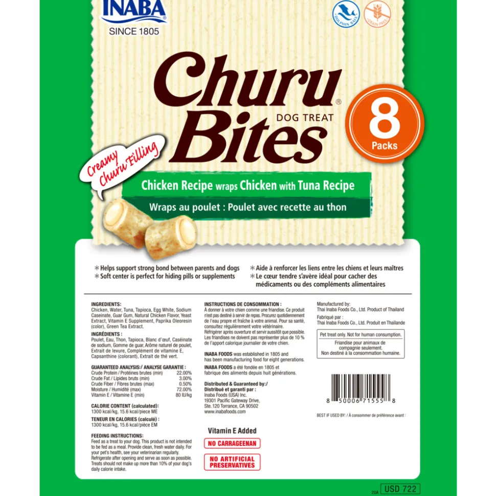 Ciao Hondensnack Churu Rolls Kip - Tonijn 76 gr