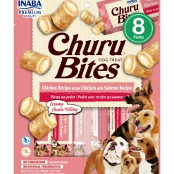 Ciao Hondensnack Churu Rolls Kip - Zalm 76 gr