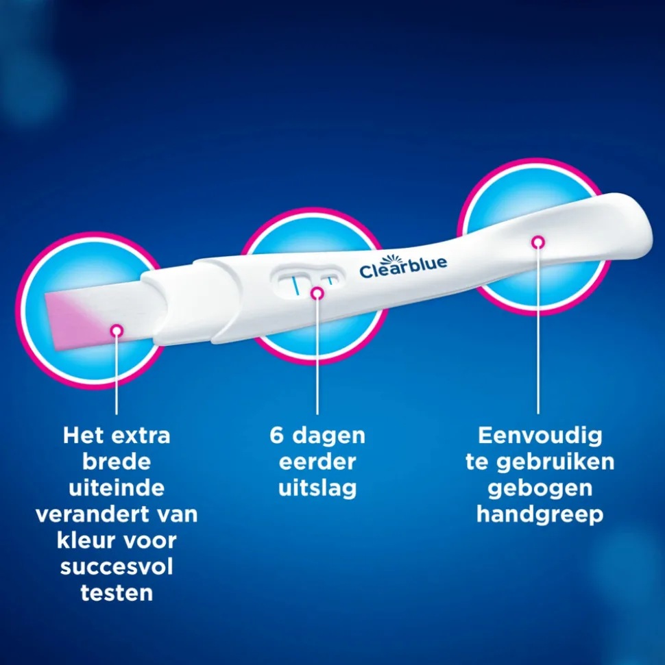 Clearblue Zwangerschapstest Ultravroeg 2 stuks