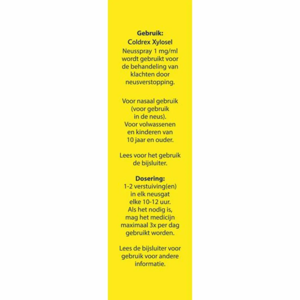 Coldrex Neusspray Xylosel 10 ml
