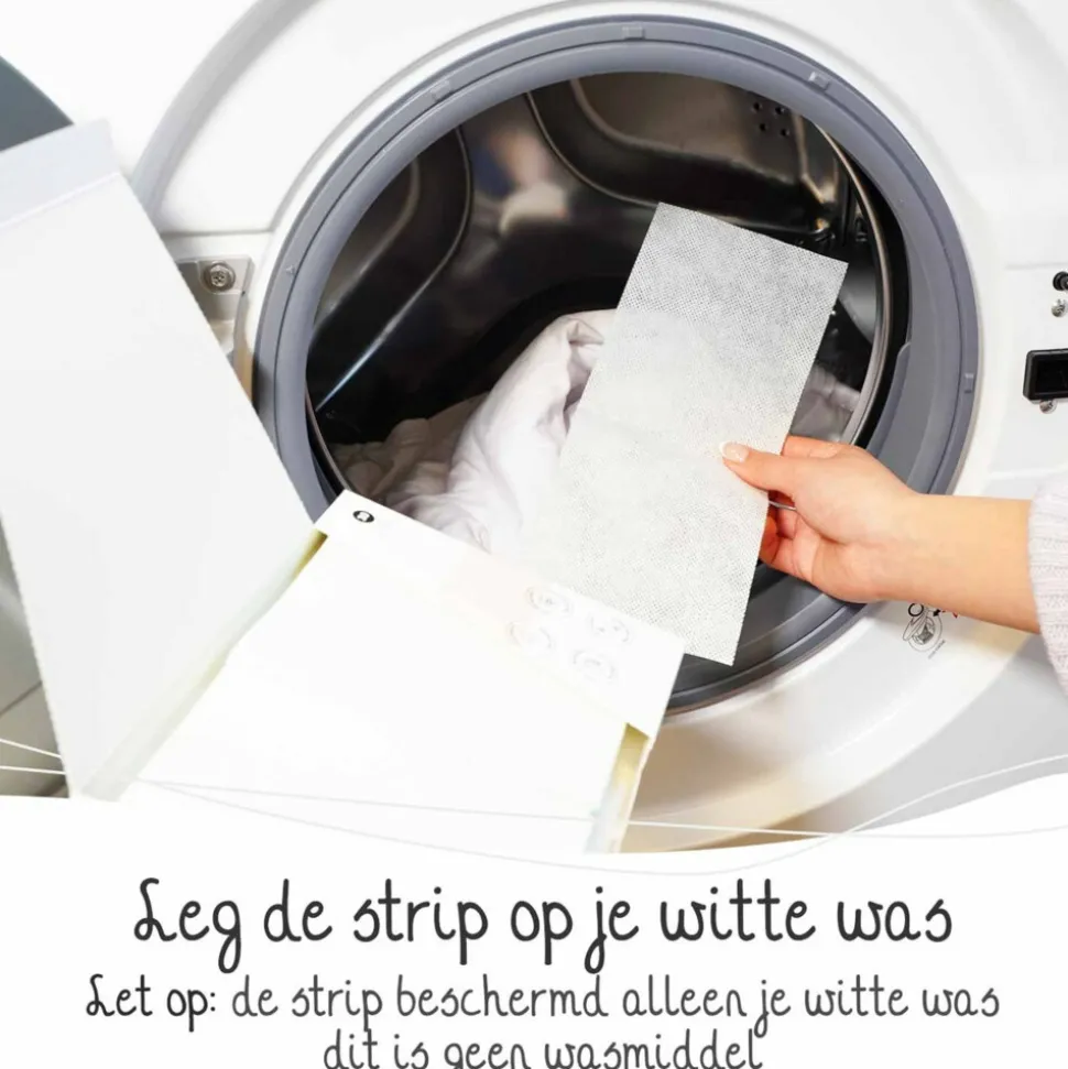 Cosmeau Kleurbeschermers Wasstrips 30 Wasbeurten Wit 30 wasbeurten