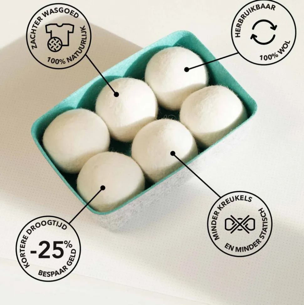 Cosmeau Drogerballen 6 stuks