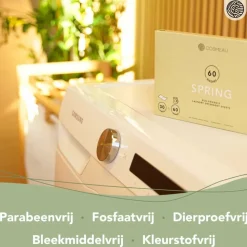 Cosmeau Proefpakket Wasstrips 60 Wasbeurten Lentefris, Zeebries en Lavendel 1 set