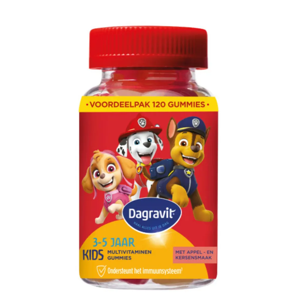 Dagravit Multivitamine Gummie Paw Patrol 120 gummies