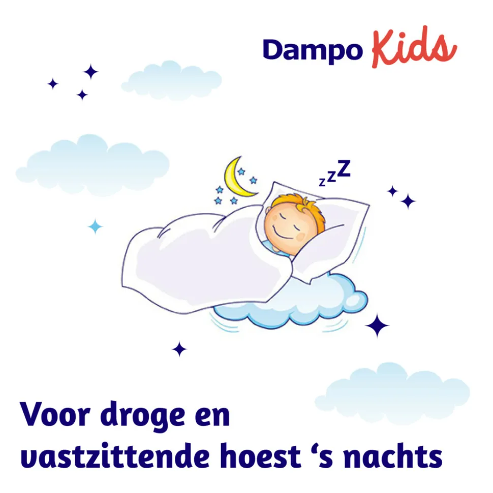 Dampo Kids Alle Hoest Nacht 100 ml