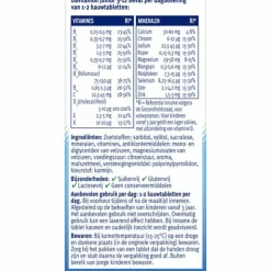 Davitamon Junior 3+ Kauwvitamines Framboos 60 kauwtabletten