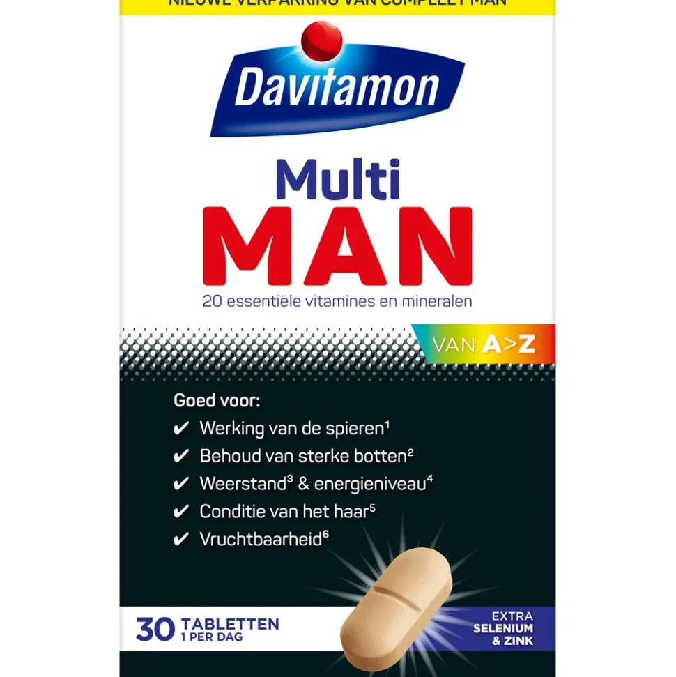 Davitamon Multi Man 30 tabletten