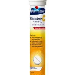 Davitamon Vitamine C Forte + Extra D3 Citroen 15 bruistabletten