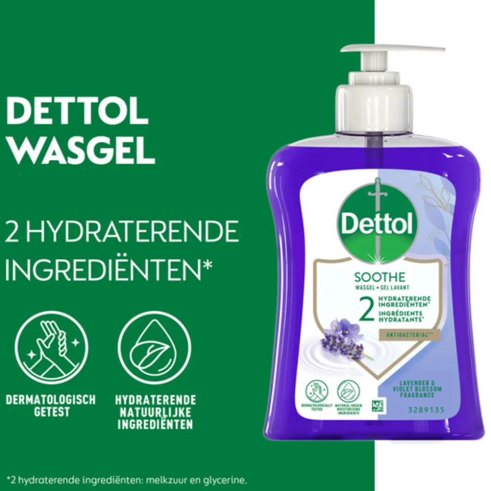 Dettol Handzeep Verzachtend Lavendel 250 ml