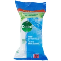 Dettol Reinigingsdoekjes Power & Fresh Ocean 110 stuks