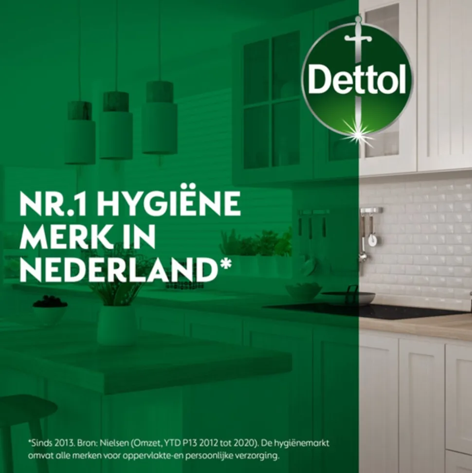 Dettol Allesreiniger Power & Fresh Katoenfris 1 liter