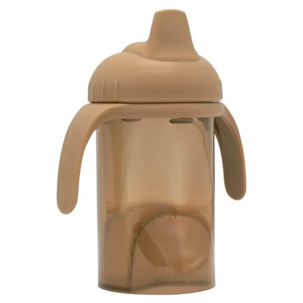 Difrax Anti-lek Beker Zachte Tuit Caramel