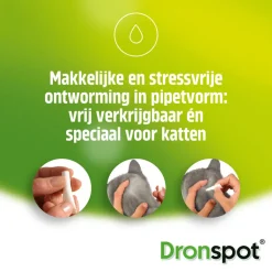 Dronspot Spot On Ontwormingsmiddel 0,5 - 2,5 kg 2 pipetten