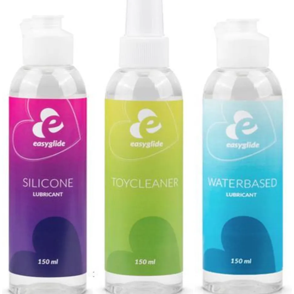 EasyGlide Glijmiddel en Toy Cleaner Pakket