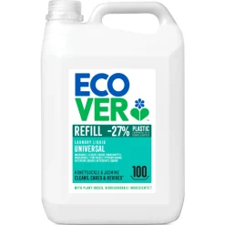 Ecover Wasmiddel Universeel Kamperfolie & Jasmijn 100 Wasbeurten 5 liter
