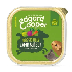 Edgard & Cooper Kuipje Vers Vlees Hondenvoer Lam - Rund 300 gr
