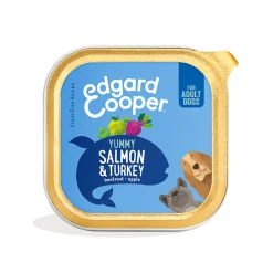 Edgard & Cooper Kuipje Vers Vlees Hondenvoer Zalm - Kalkoen 300 gr