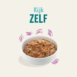 Edgard & Cooper Kuipje Vers Vlees Hondenvoer Wild - Eend 150 gr