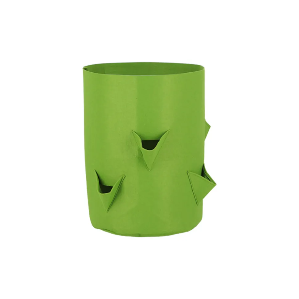 Esschert Design Plantenzak Aardbeien/ Kruiden Groen